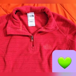 Raspberry Pink North Face Pullover